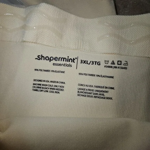 Shapermint Empetua Shapewear All Day Cami XXL/3XL High Waisted Panty‎ 2pc lot - Picture 6 of 6